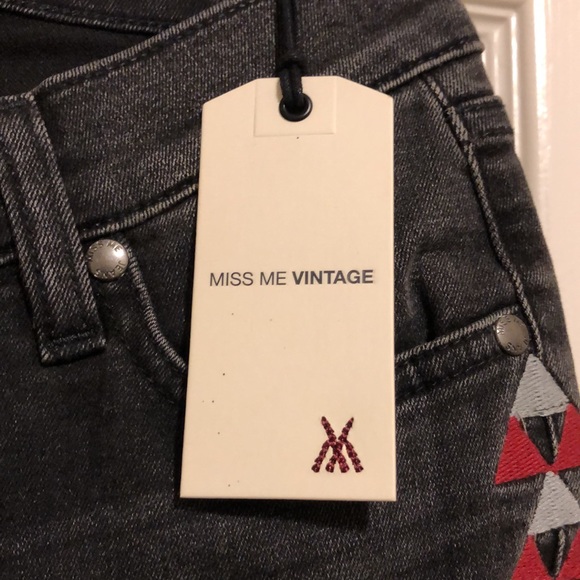 NWT MISS ME VINTAGE Skinny Size 25 - Picture 4 of 11